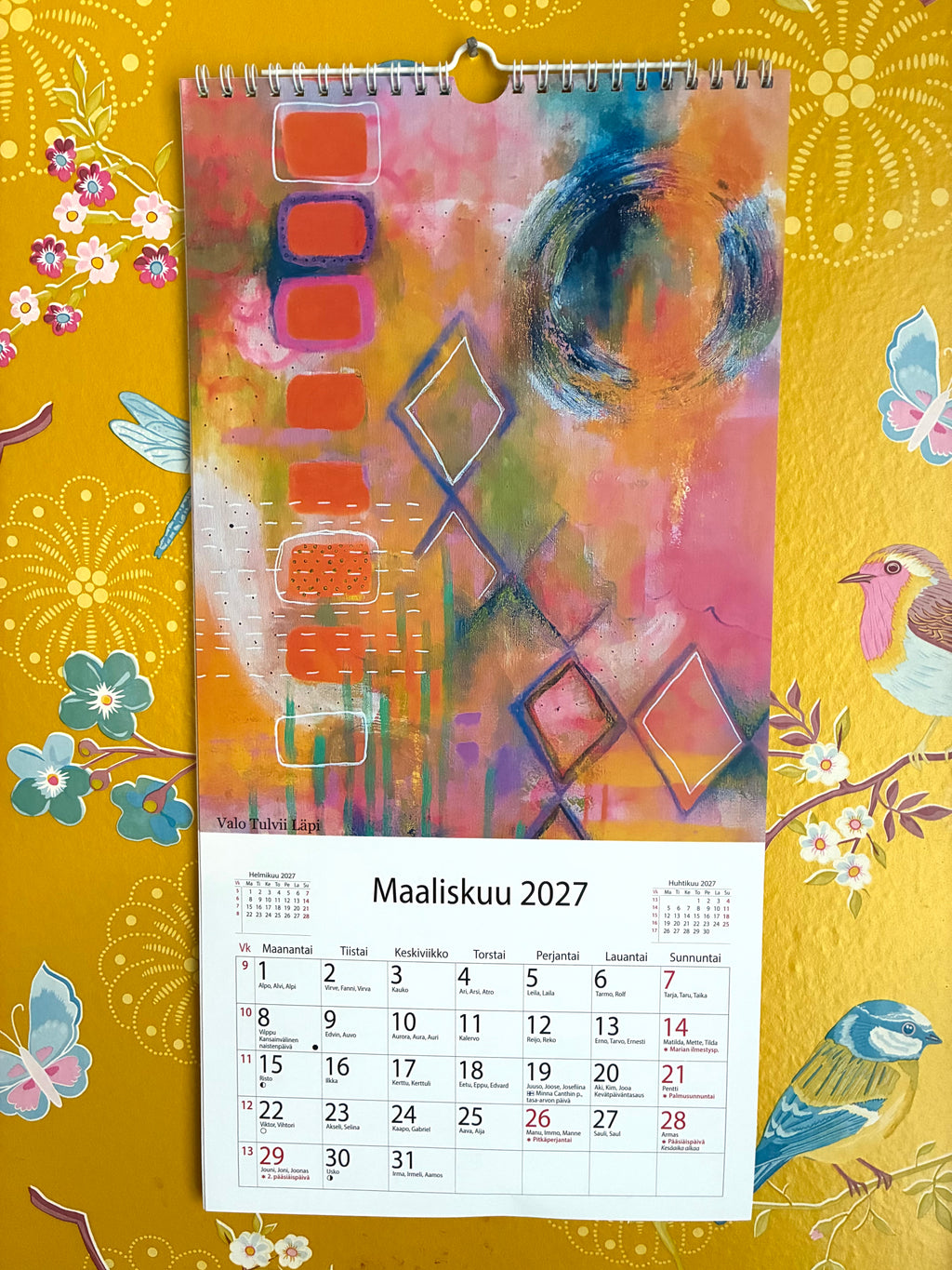 Kalenteri 2027 ennakkotilaus