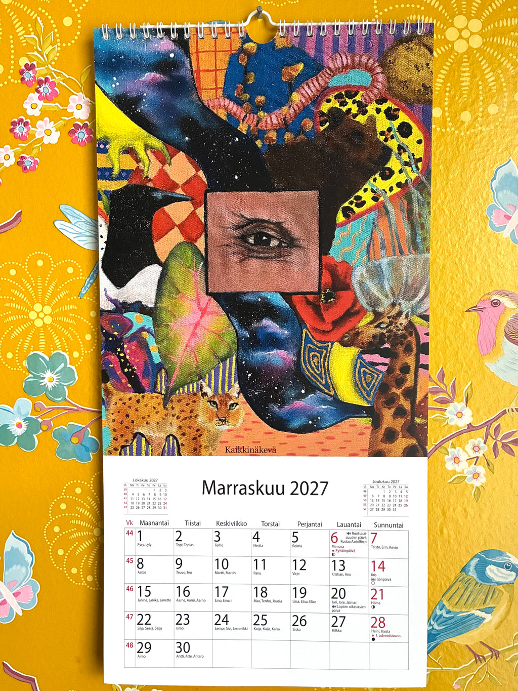 Kalenteri 2027 ennakkotilaus