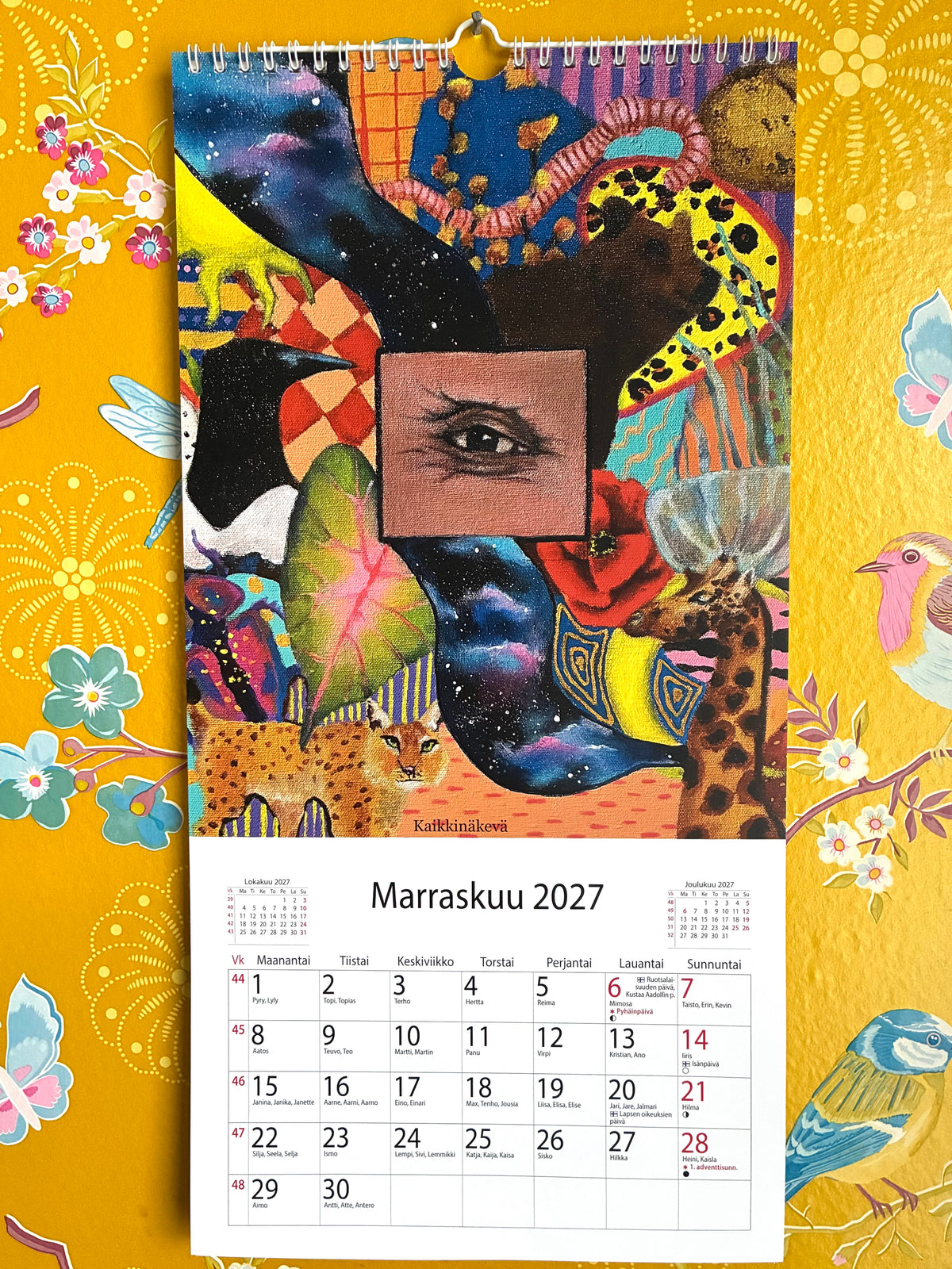 Kalenteri 2027 ennakkotilaus