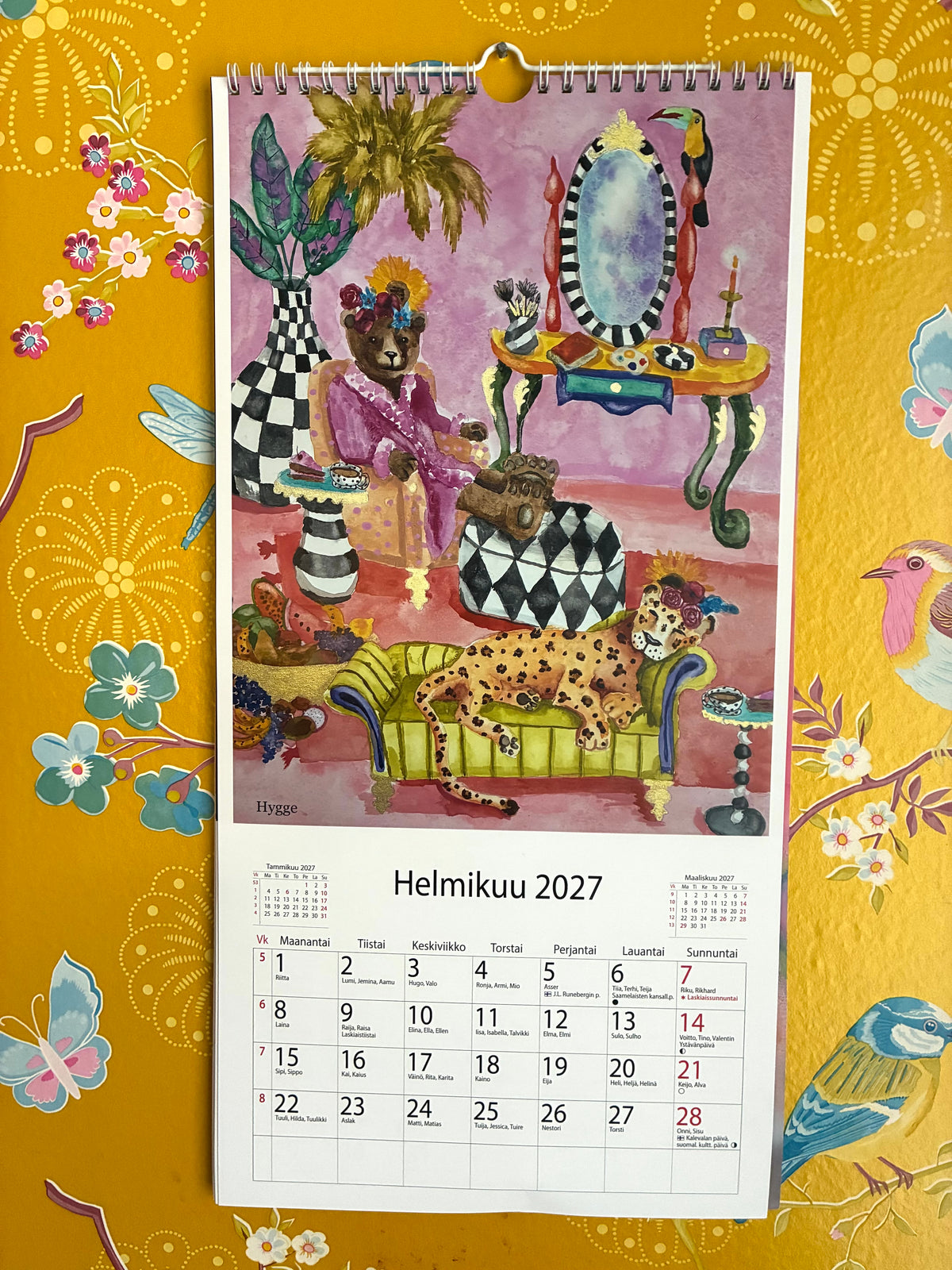 Kalenteri 2027 ennakkotilaus